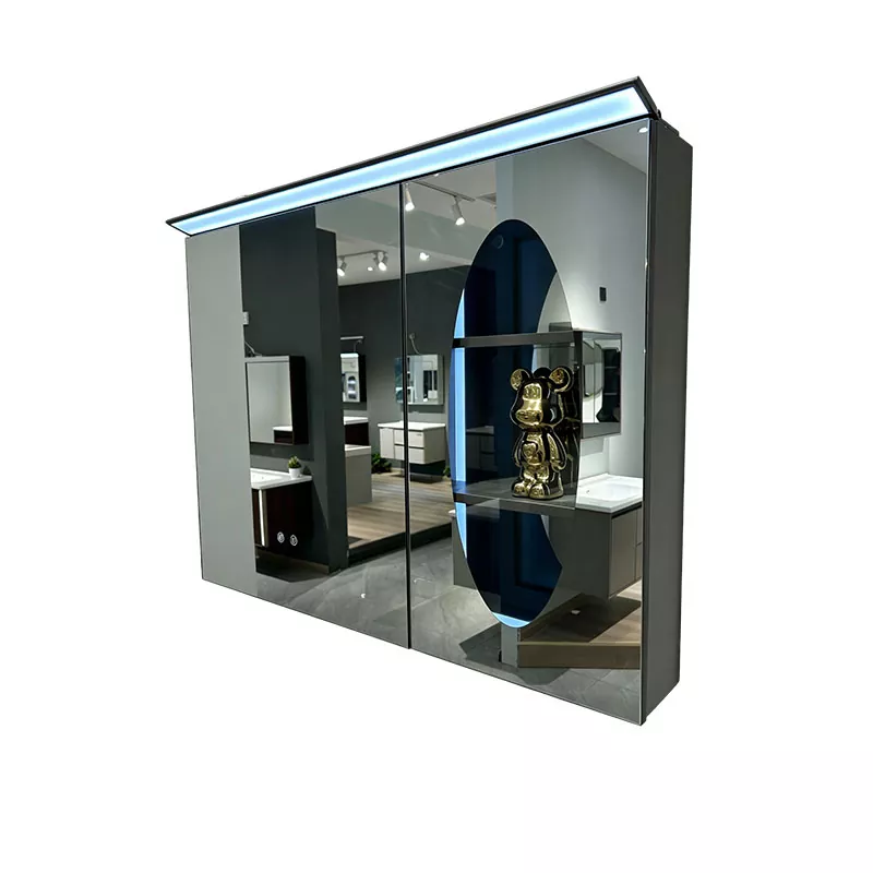 Armoire de toilette antibuée pour salle de bain