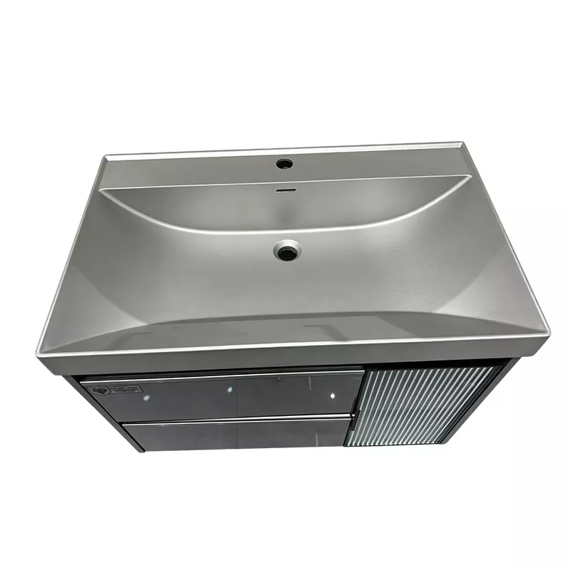 Lavabo de salle de bain en pierre artificielle
