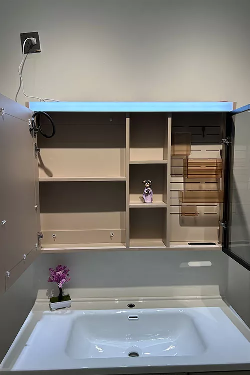 Storage Bathroom Mirror Cabinet