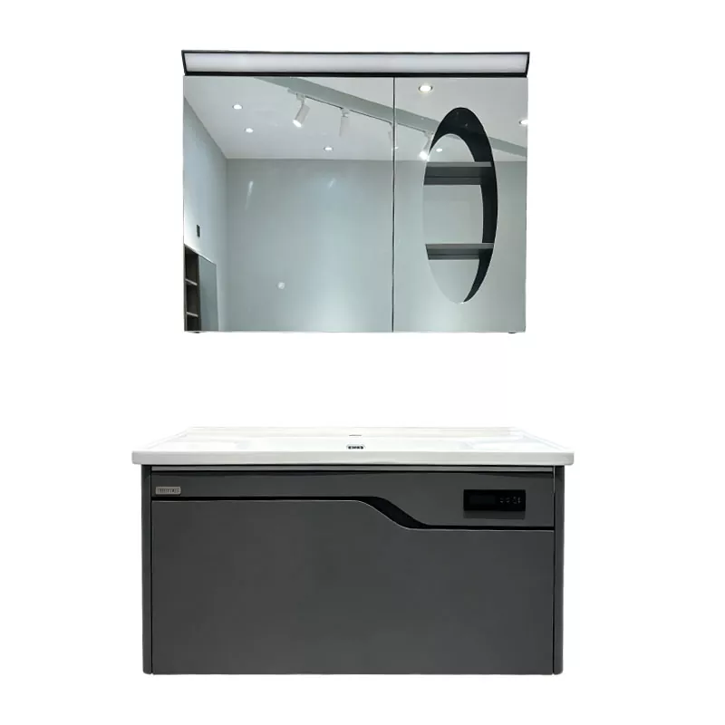 Vanité de salle de bains en panneau de mousse PVC