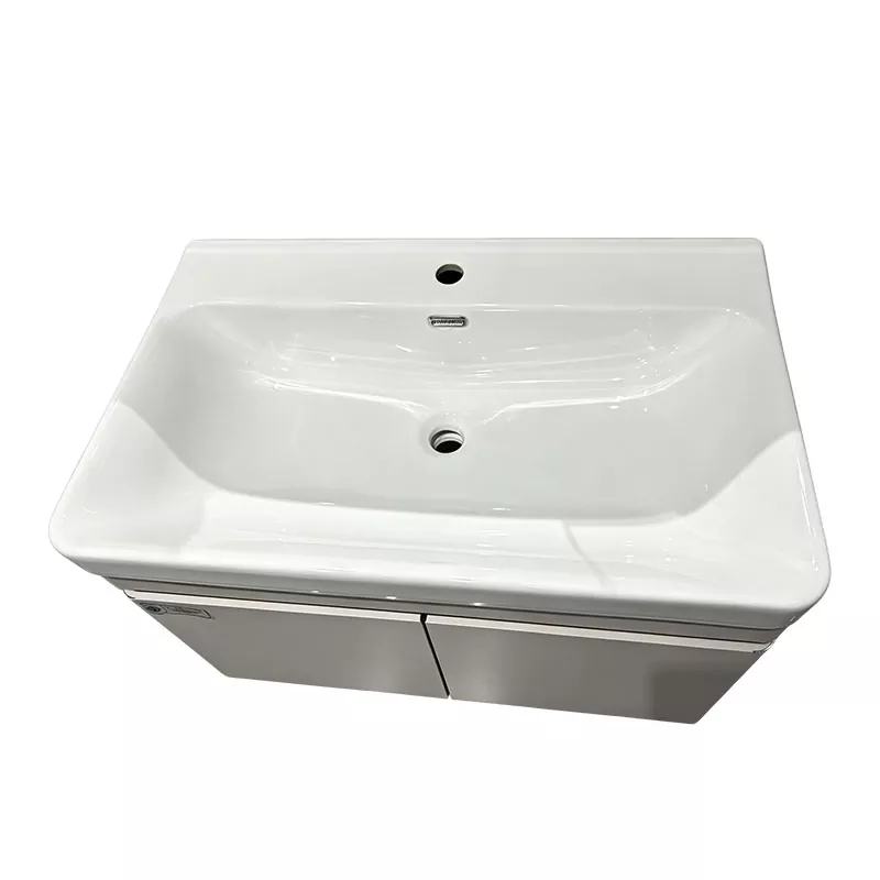 Lavabo de salle de bain à cuve unique